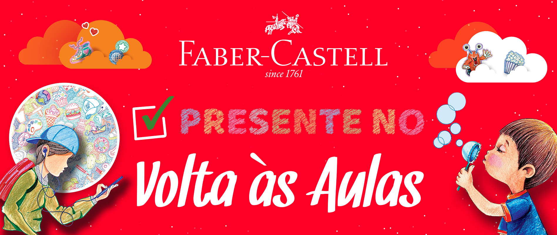 Faber-Castell Presente na Volta às Aulas