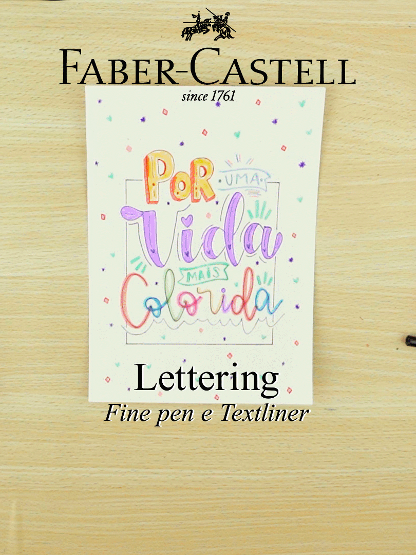 Tutorial Lettering FinePen Faber-Castell