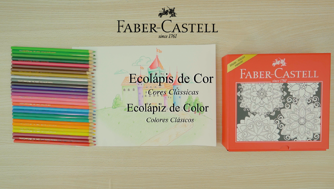 Tutorial Castelo da Faber-Castell Cores Clássicas