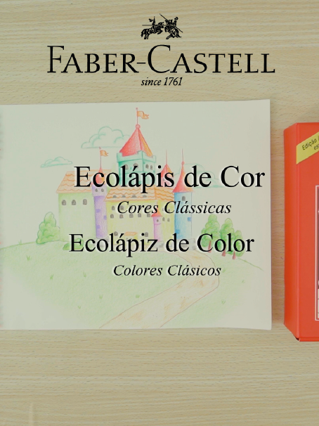 Tutorial Castelo da Faber-Castell Cores Clássicas