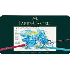 Faber-Castell - Estojo Metálico - 120 Cores - Aquarelável Albrecht Dürer