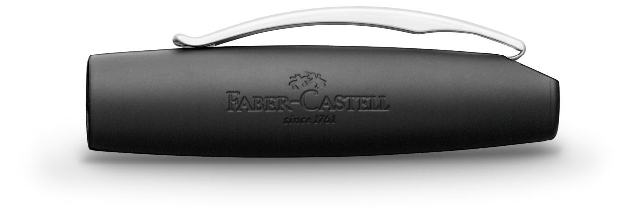 Faber-Castell - Caneta Tinteiro Essentio Metal Fosca Grafite M
