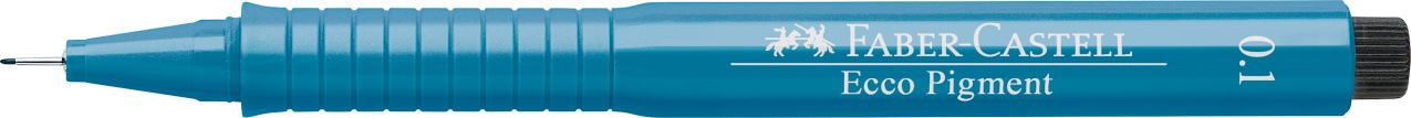 Faber-Castell - C. Nanquim Ecco Pigment 1,0 mm Azul