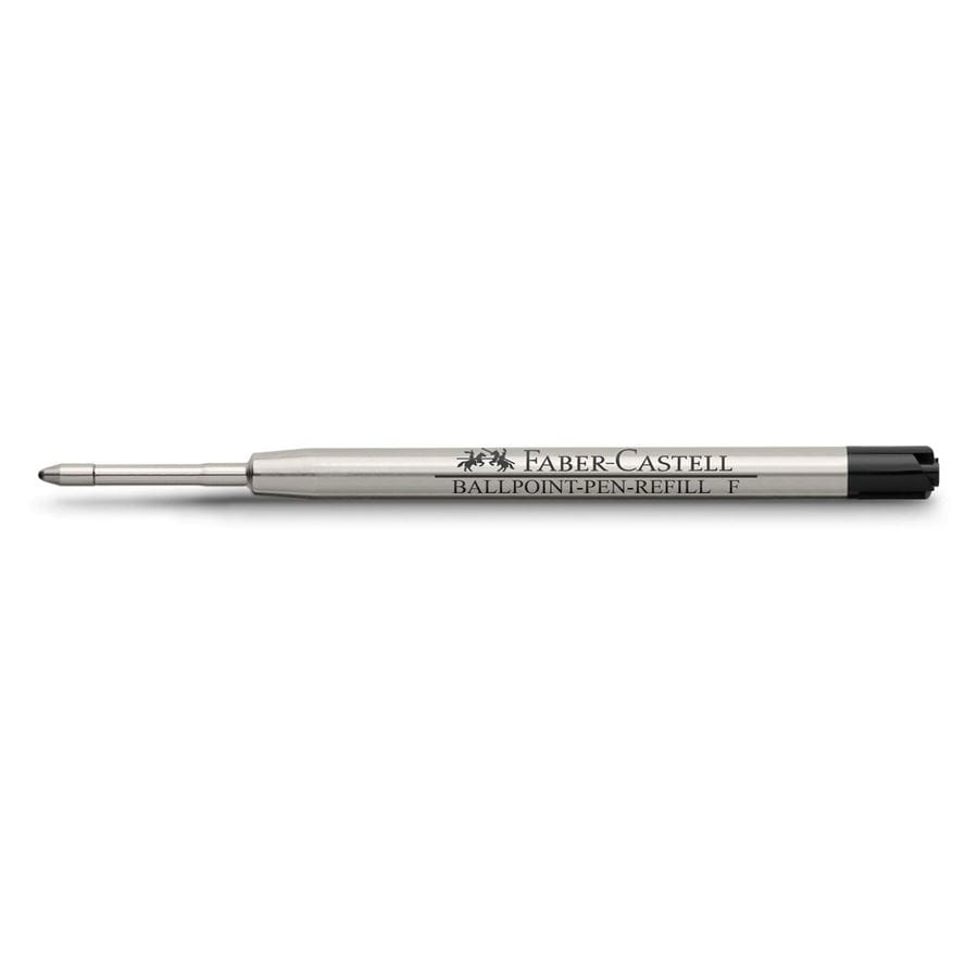 Faber-Castell - Spare refill ballpoint pen, large-capacity refill F, black