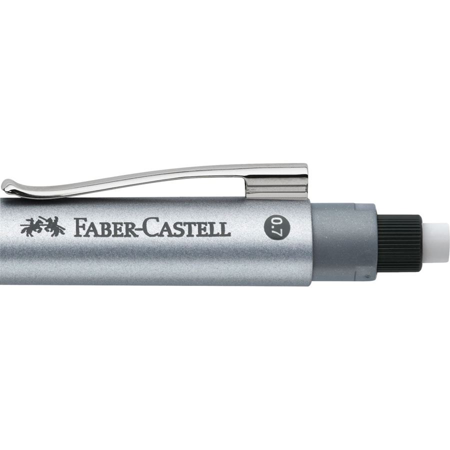 Faber-Castell - Lapiseira Prata Grip 2011