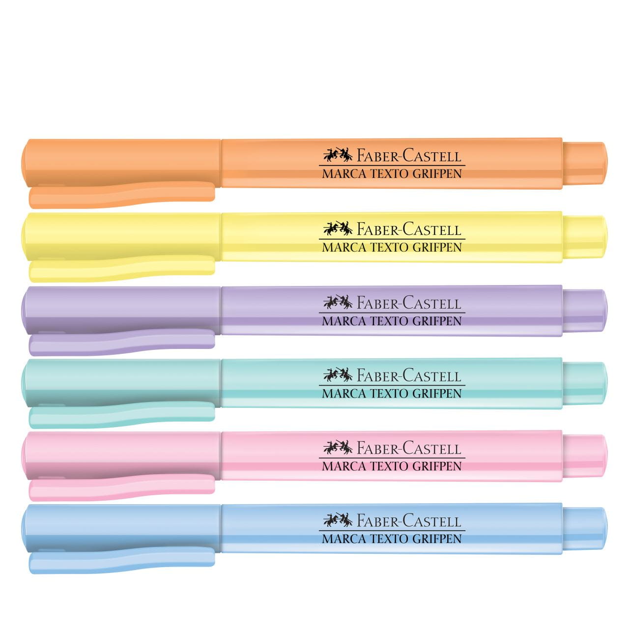 Faber-Castell - Marca Texto Grifpen Tons Pastel