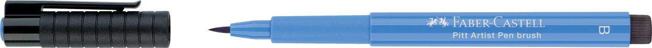 Faber-Castell - Canetas Artísticas Pitt Pincel Azul Ultramar 120