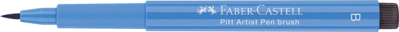 Faber-Castell - Canetas Artísticas Pitt Pincel Azul Ultramar 120