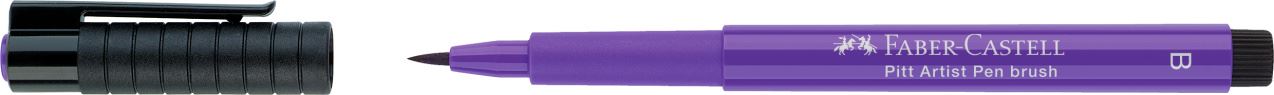 Faber-Castell - Canetas Artísticas Pitt Pincel Violeta Púrpura 136