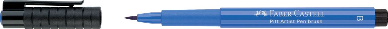 Faber-Castell - Canetas Artísticas Pitt Pincel Azul Cobalto 143