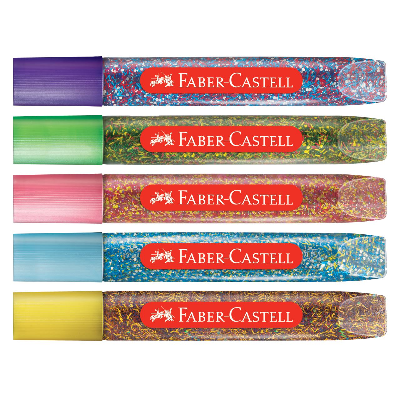 Faber-Castell - Cola Colorida c/ Glitter