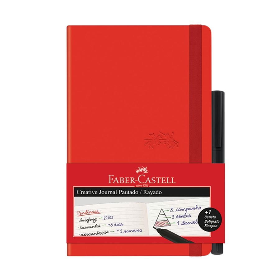 Faber-Castell - Caderneta Creative Journal Pautado
