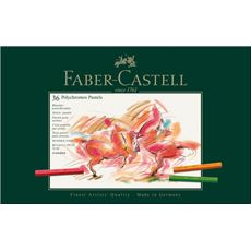 Faber-Castell - Estojo com 36 Cores de Pastel Seco