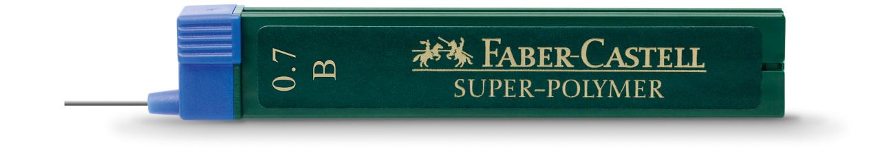 Faber-Castell - Mina Grafite SUPER-POLYMER 0,7 mm B